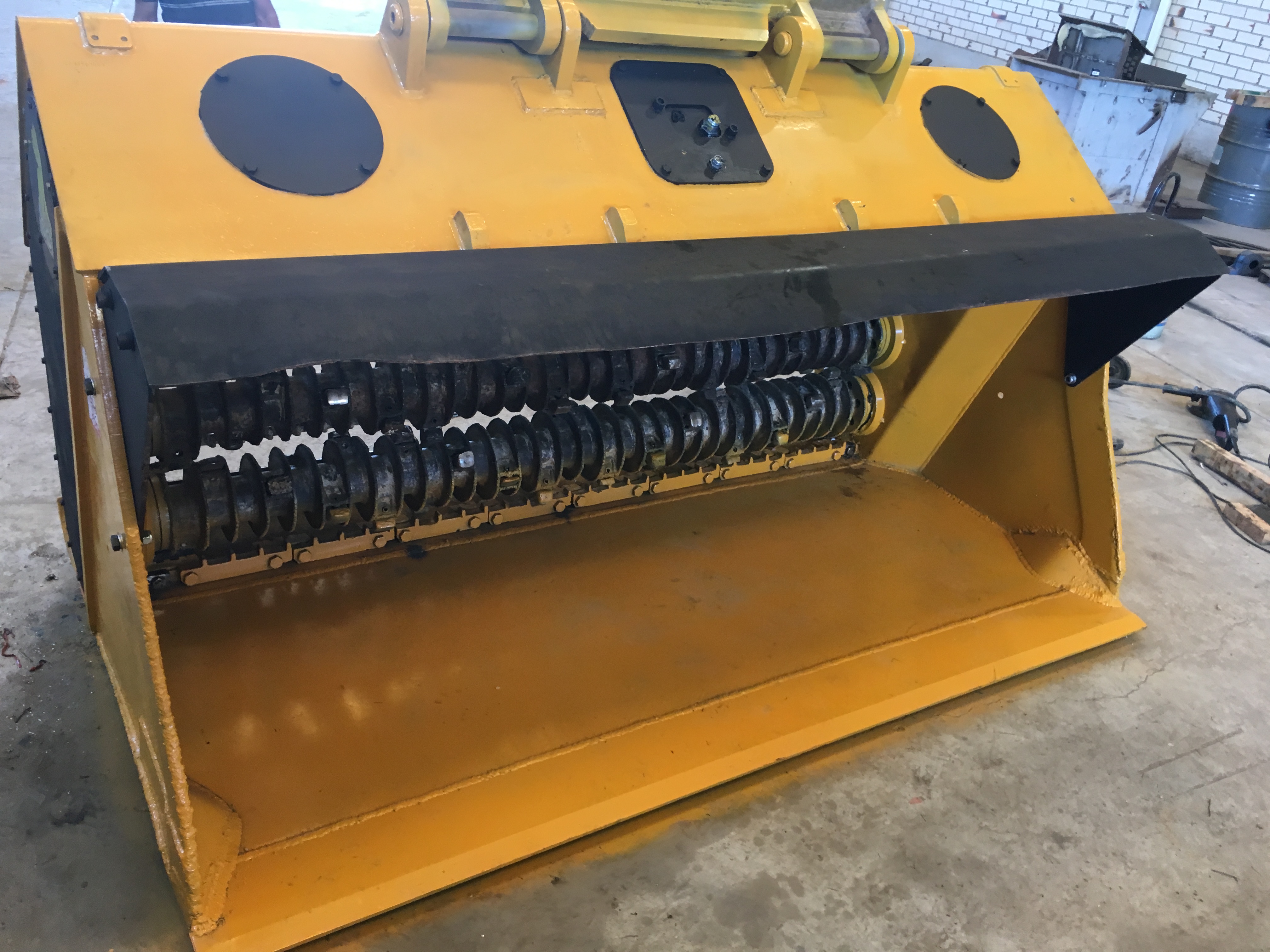 Peça de caldeiraria fabricada